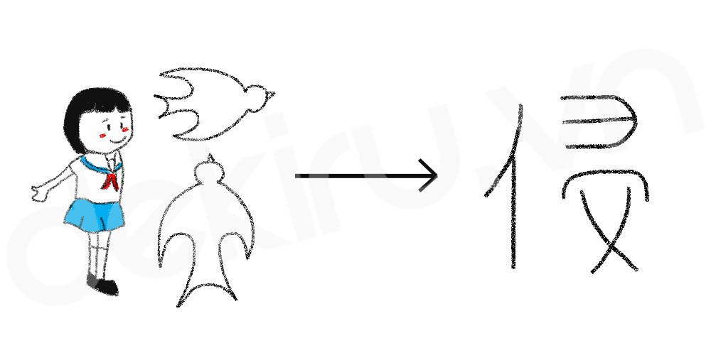 侵